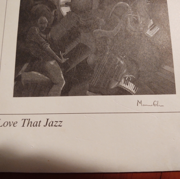 Art Print Marcus Glen All that Jazz - Picture 5 of 5
